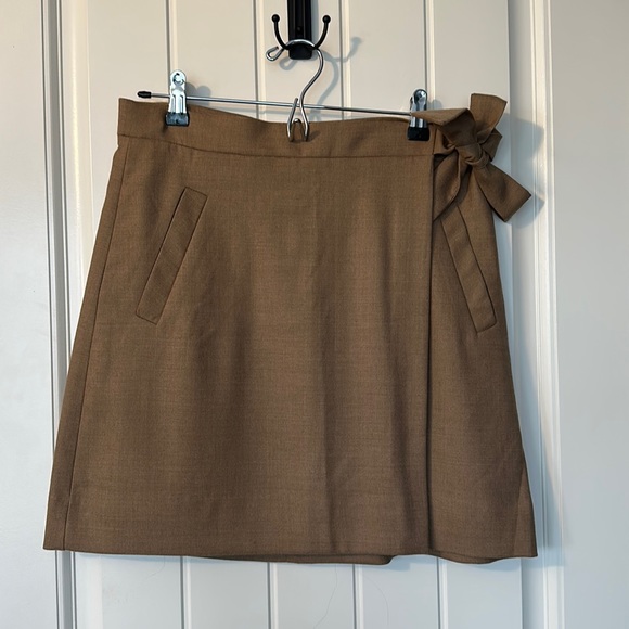 J Crew Factory Wrap Skirt - Picture 1 of 3